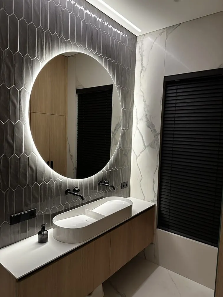 Hochwertiges Badezimmer frisch umgebaut