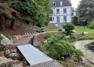 Kunstgarten angelegt